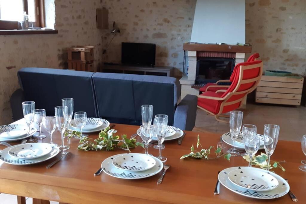 Gite De La Grange Ruillé-en-Champagne Exteriör bild