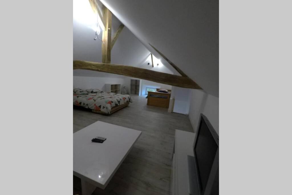 Gite De La Grange Ruillé-en-Champagne Exteriör bild